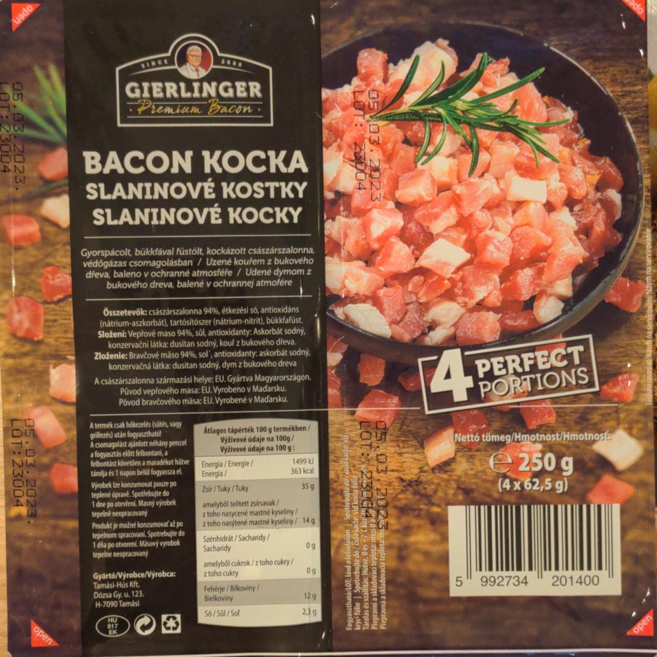 Képek - Gierlinger bacon kocka 4 x 62,5 g (250 g)