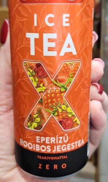 Képek - Ice tea eperízű rooibos jegestea Xixo