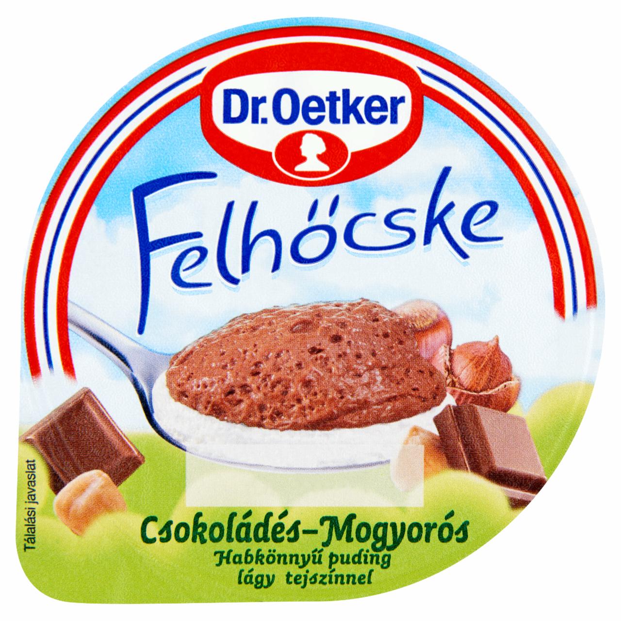 Képek - Dr. Oetker Felhőcske csokoládés-törökmogyorós puding tejszínnel 125 g