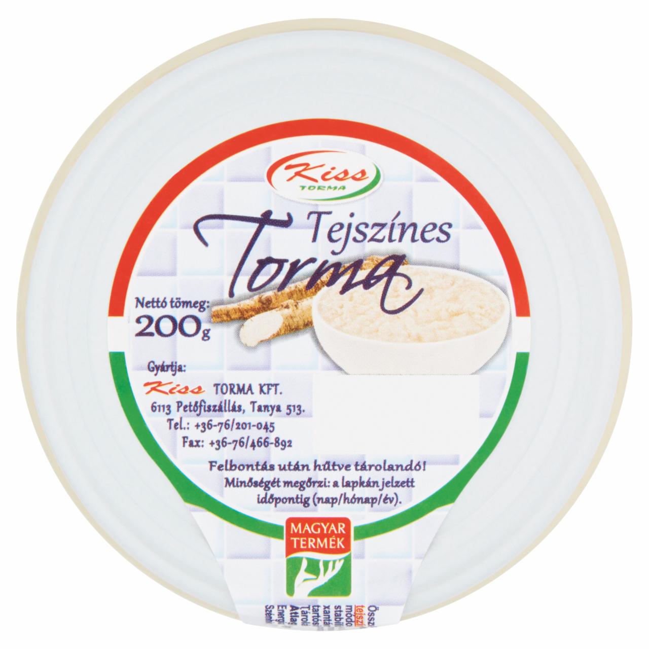 Képek - Kiss Torma tejszínes torma 200 g