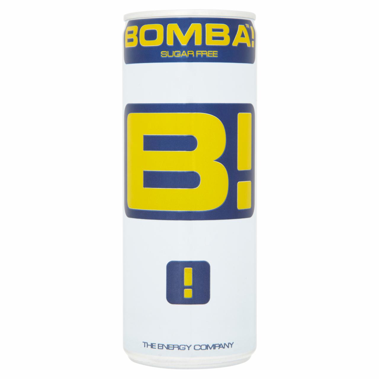Képek - BOMBA! Zero koffeintartalmú, tutti-frutti ízű cukormentes szénsavas ital édesítőszerrel 250 ml