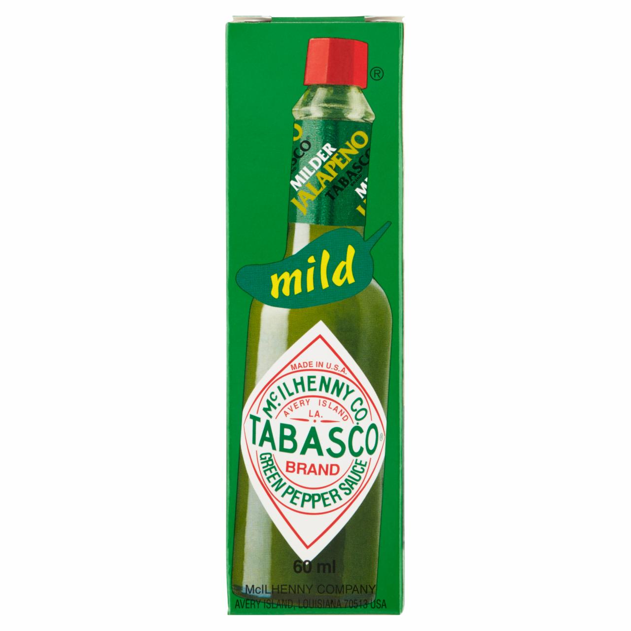 Képek - Tabasco mérsékelten csípős Jalapeno zöldpaprikás szósz 60 ml