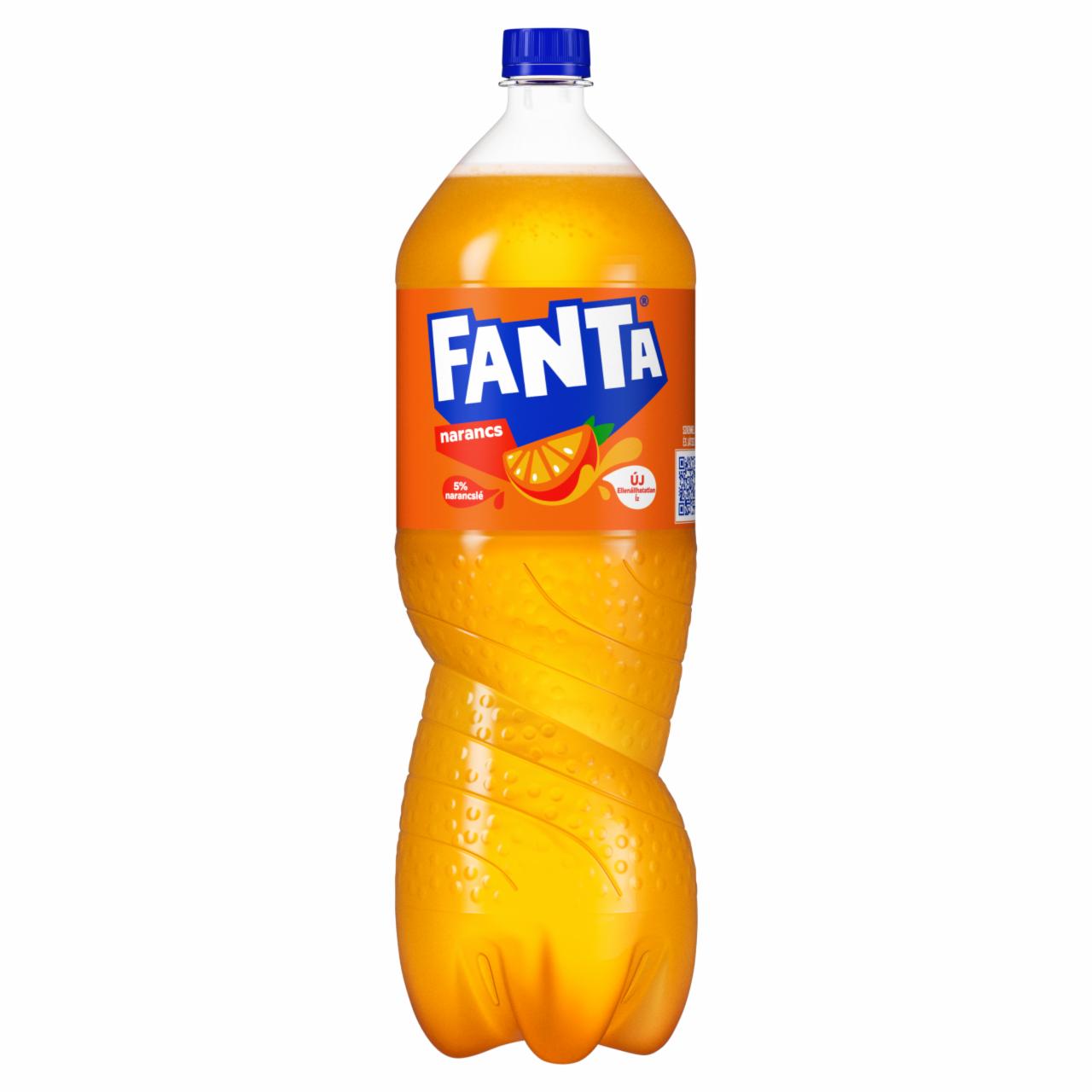Képek - Fanta szénsavas narancsízű üdítőital 2,25 l