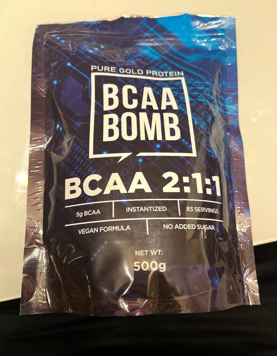 Képek - BCAA Bomb 2:1:1 Pure Gold
