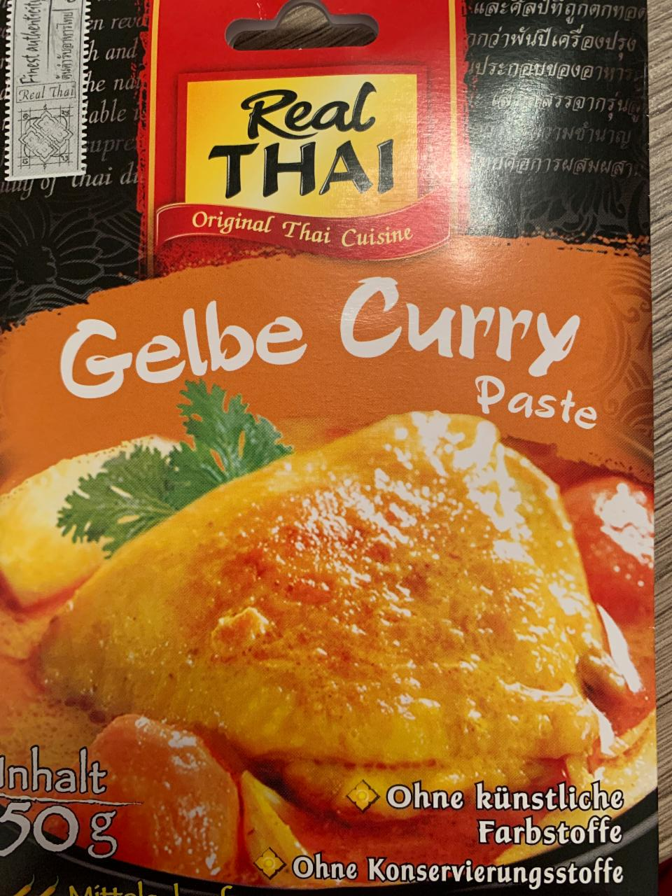 Képek - Real Thai sárga curry paszta 50 g