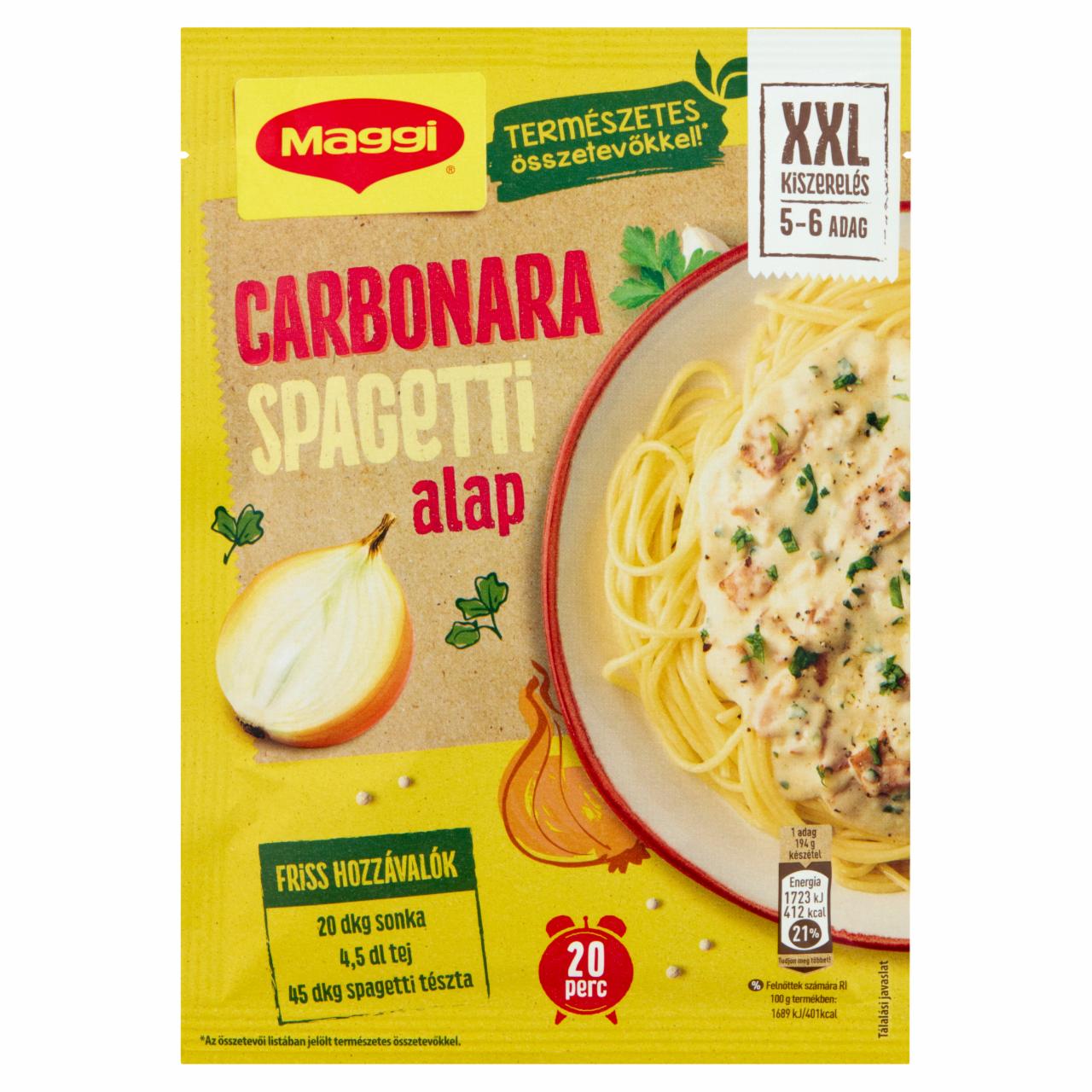 Képek - Maggi Carbonara spagetti alap 43 g
