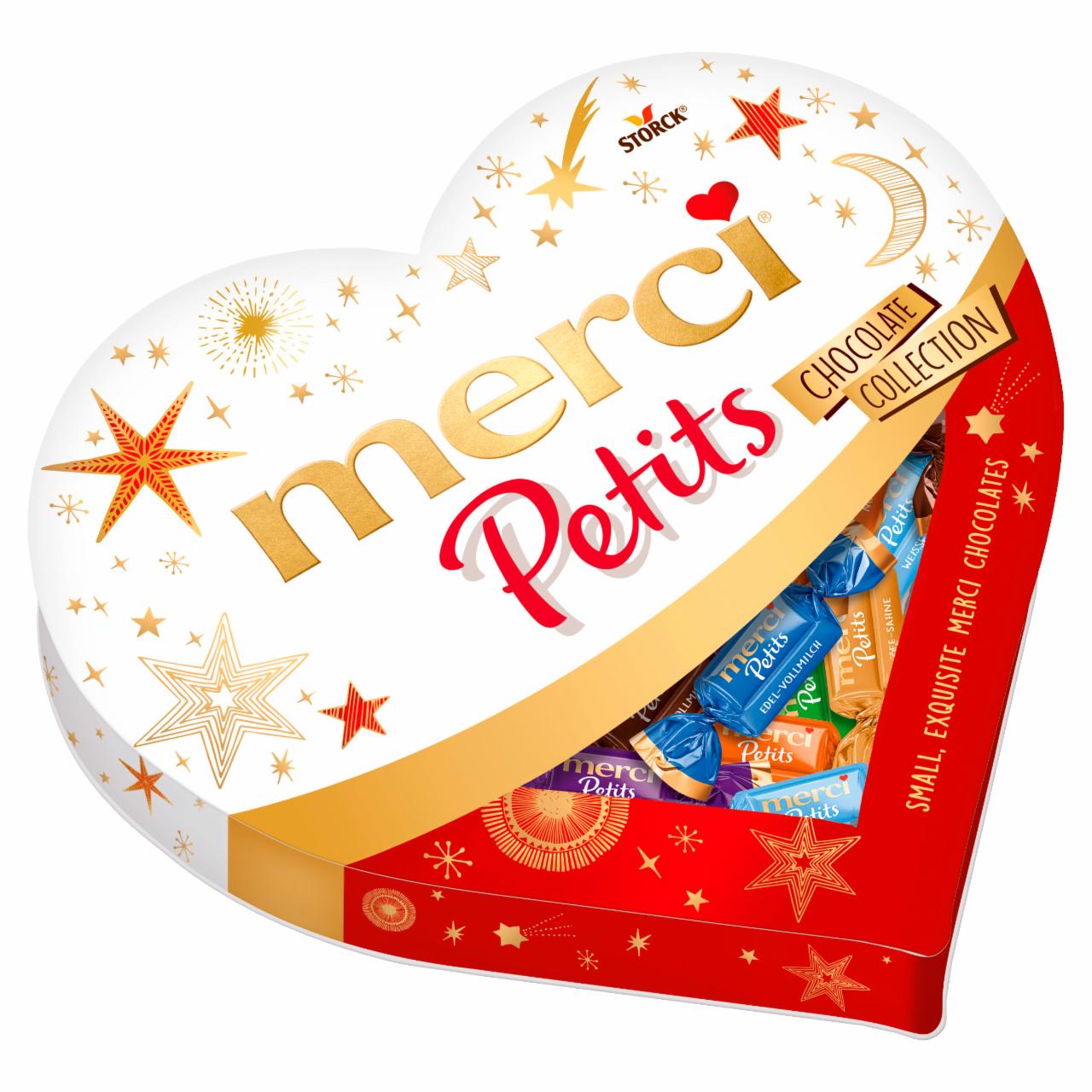 Képek - Merci Petits Szív 7 csokoládékülönlegesség 250 g