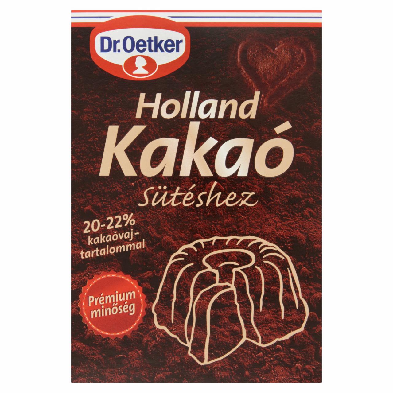 Képek - Dr. Oetker Holland Kakaópor sütéshez 70 g