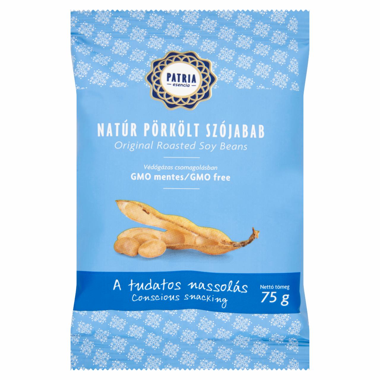 Képek - Patria natúr pörkölt szójabab 75 g