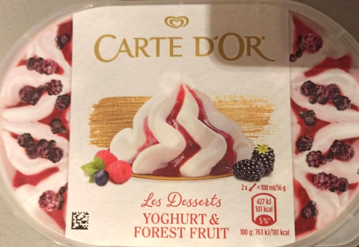 Képek - Yoghurt & forest fruit Carte d'Or