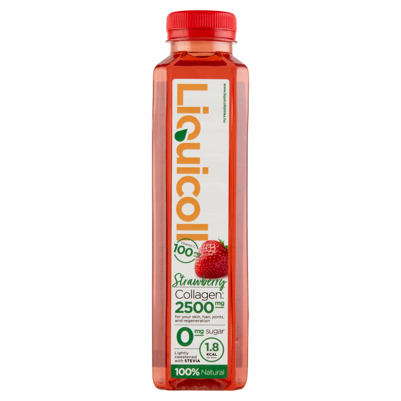 Képek - Liquicoll eper ízű kollagénes ital 500 ml