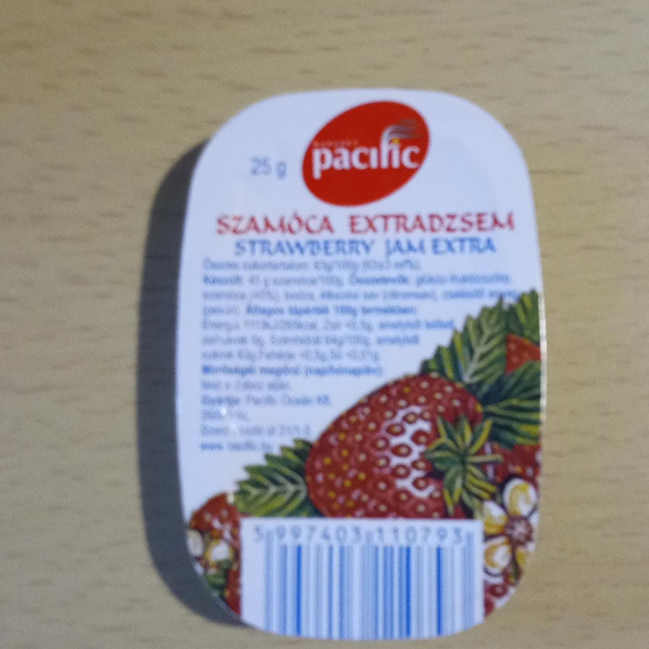 Képek - Pacific szamóca extra dzsem 25 g