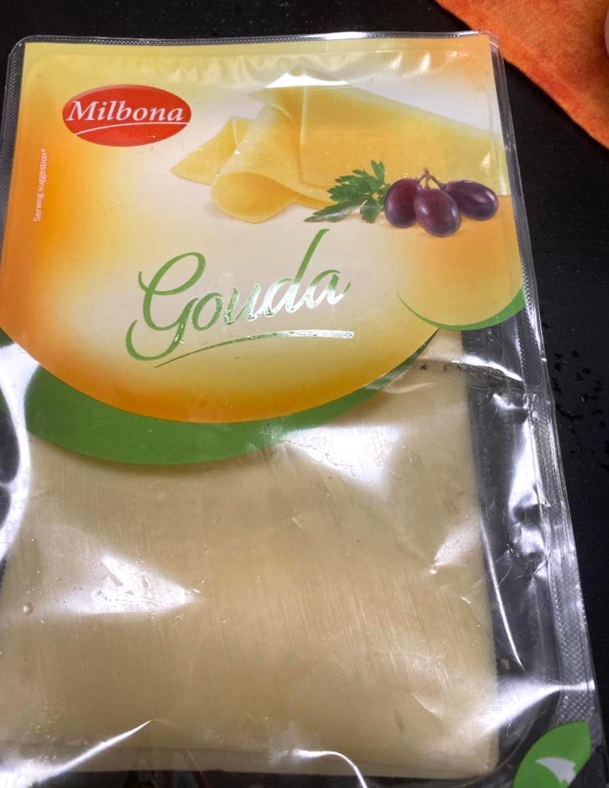 Képek - Zsíros félkemény gouda sajt Milbona