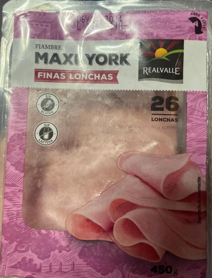 Képek - Maxi york finas lonchas Realvalle