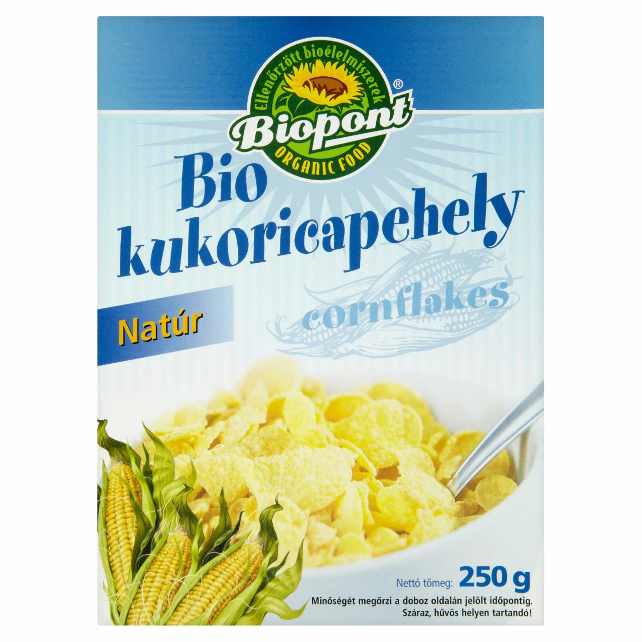 Képek - Biopont BIO natúr kukoricapehely 250 g