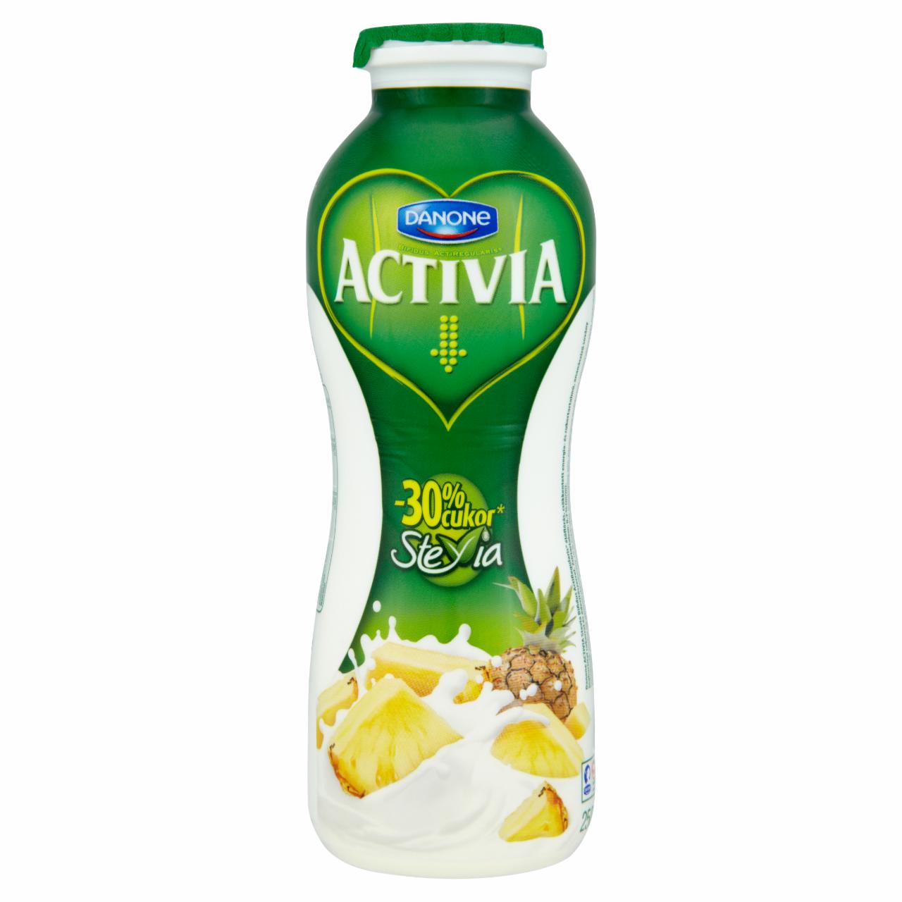 Képek - Danone Activia Stevia ananászízű joghurtital 250 g