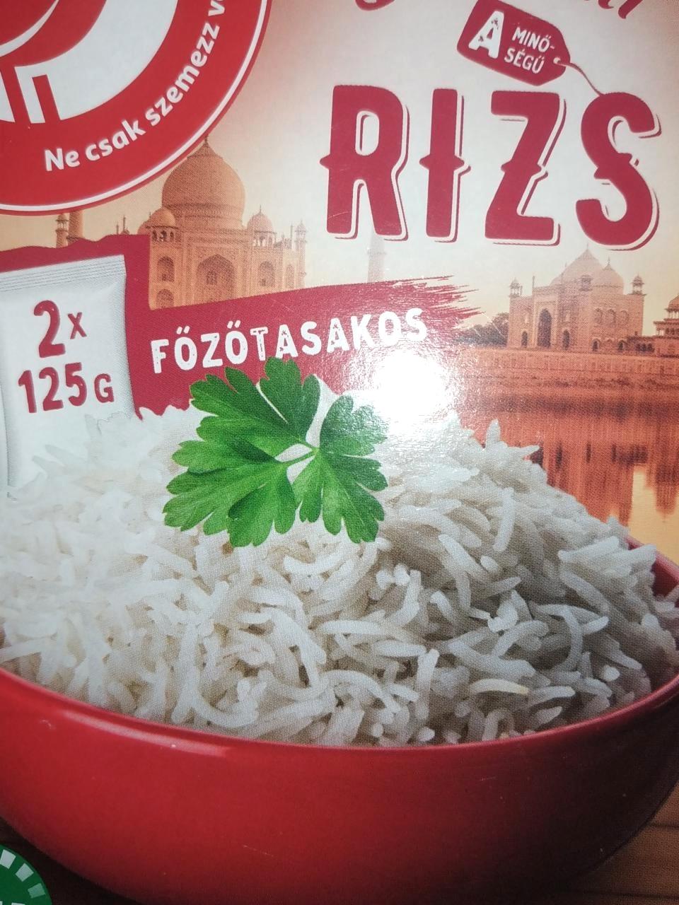 Képek - A minőségű Basmati rizs főzőtasakos Auchan
