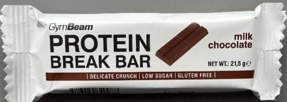 Képek - Protein Break Bar milk chocolate GymBeam