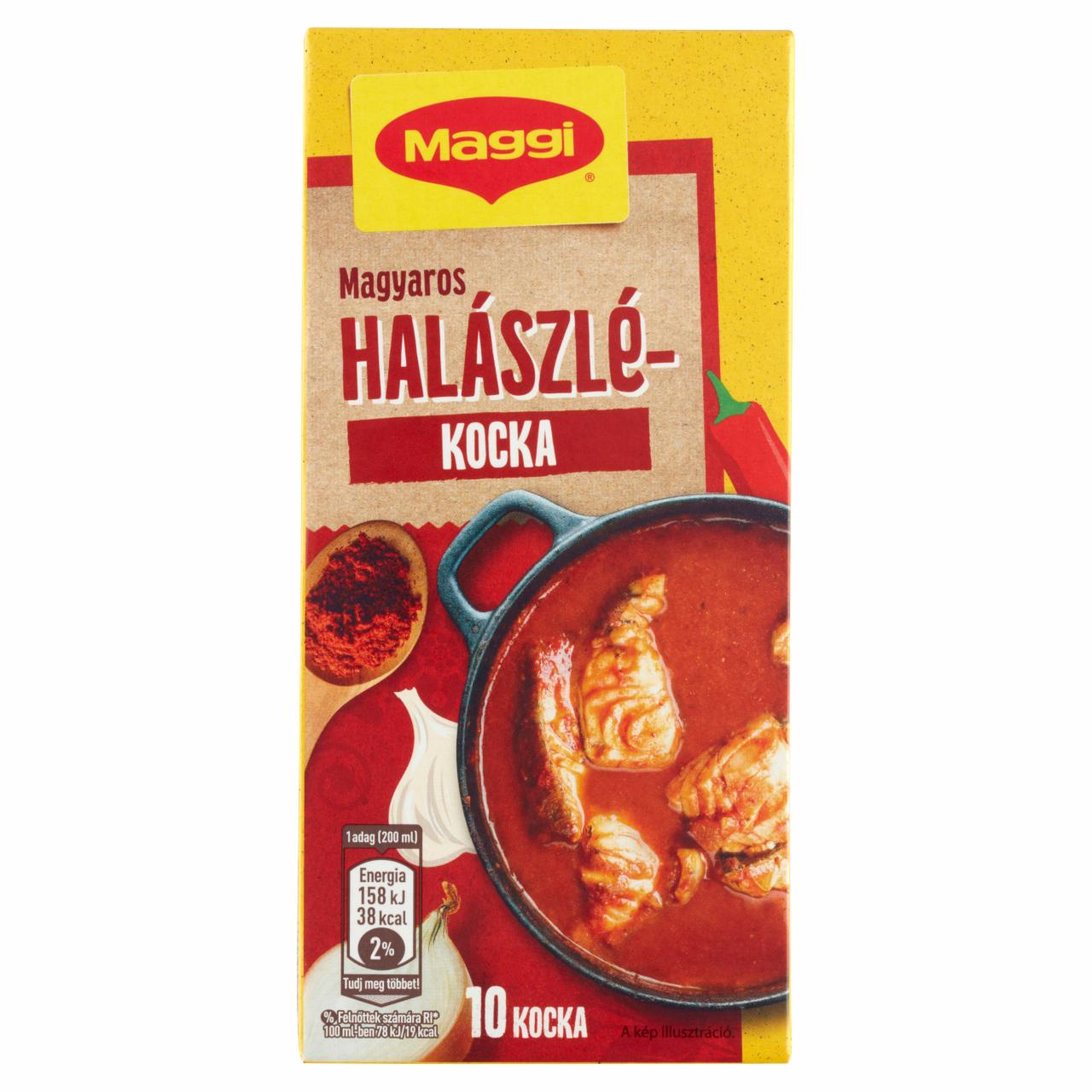 Képek - Maggi Magyaros halászlékocka 100 g