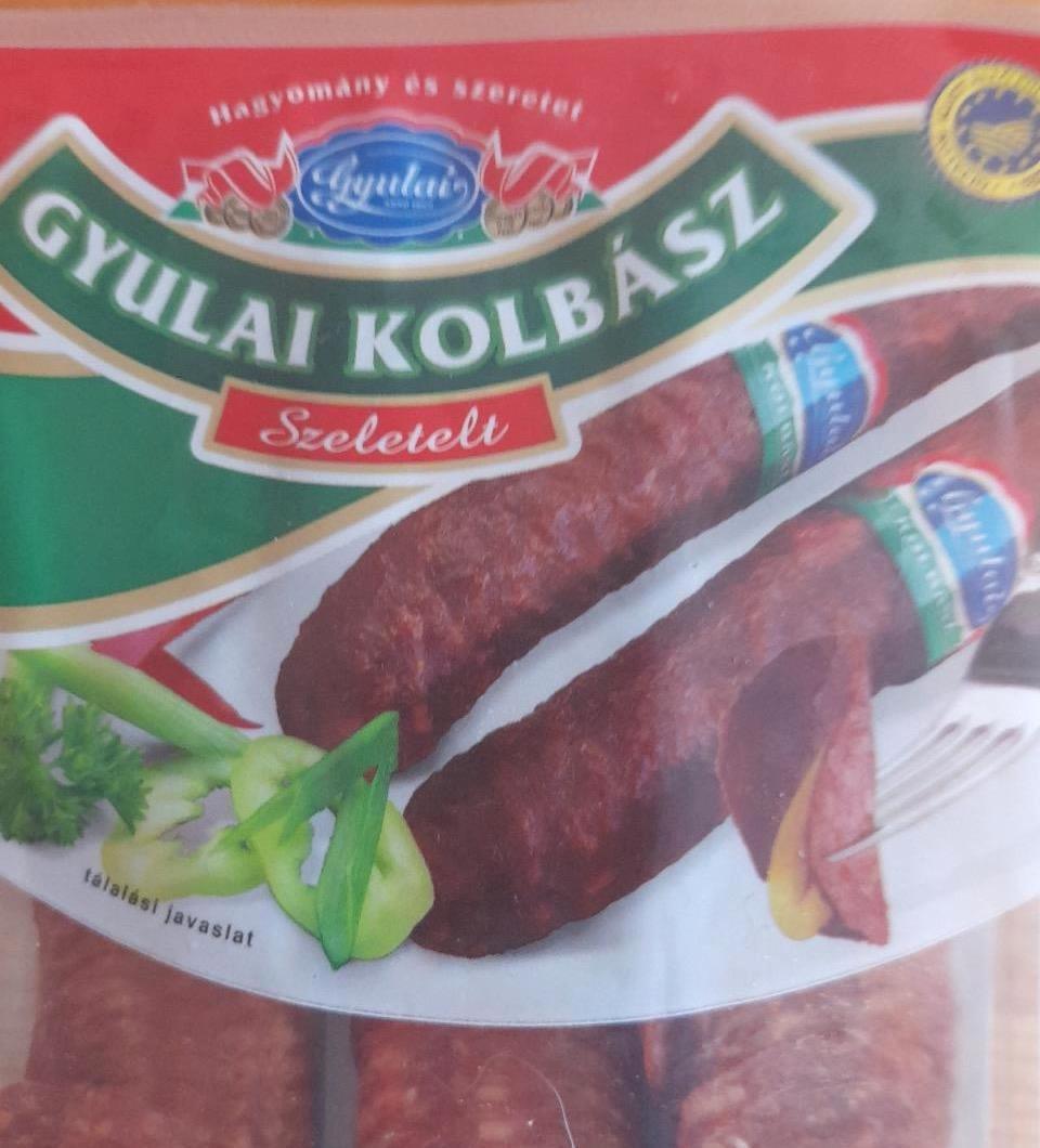 Képek - Gyulai kolbász szeletelt