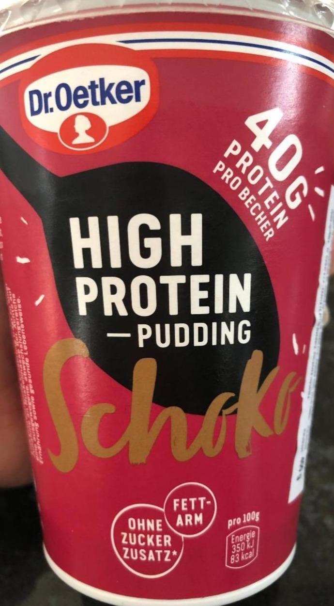 Képek - High protein pudding schoko Dr. Oetker