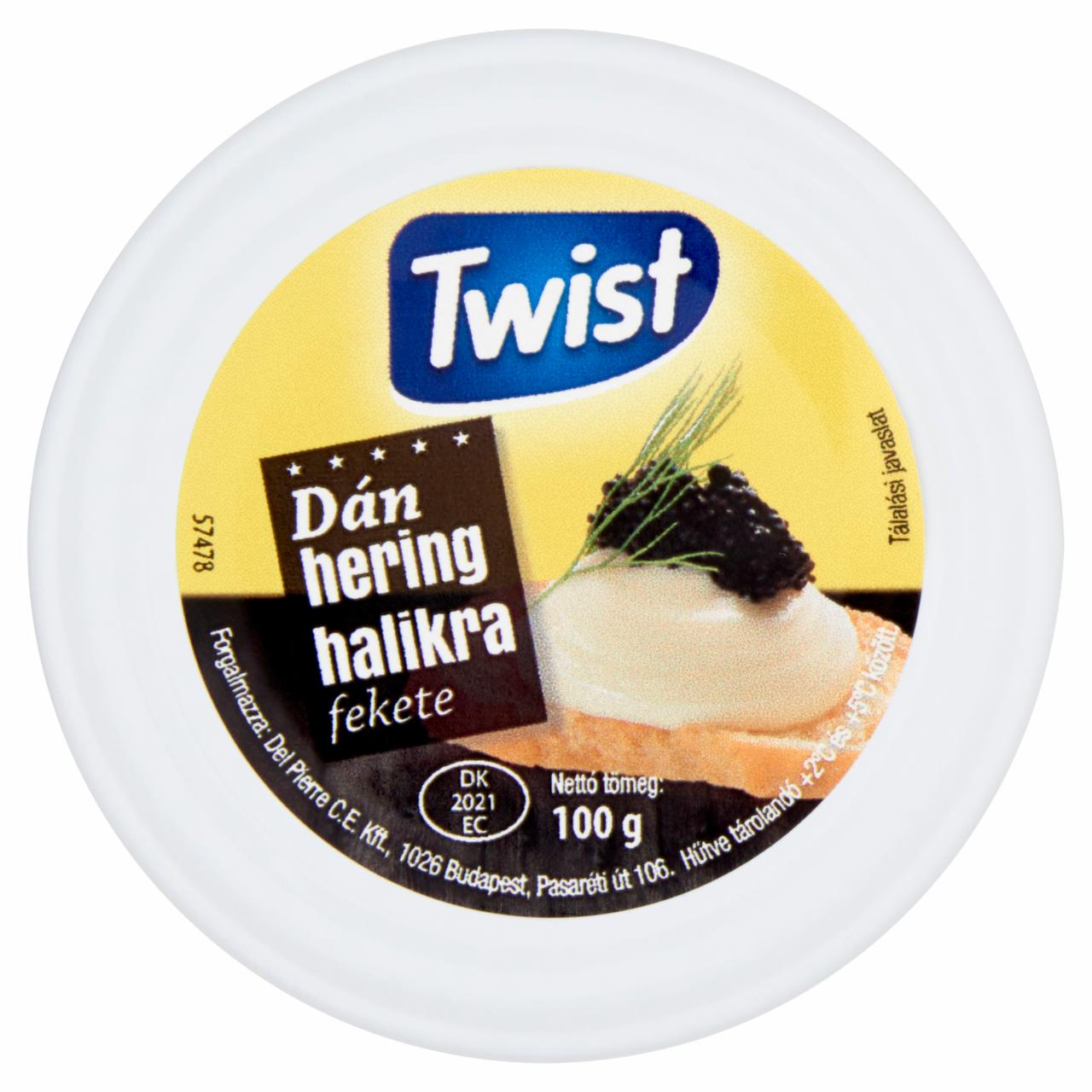 Képek - Twist dán fekete hering halikra 100 g