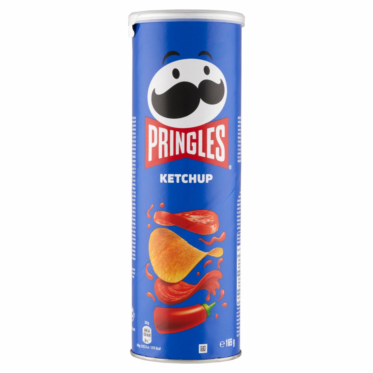 Képek - Pringles ketchup ízesítésű snack 165 g