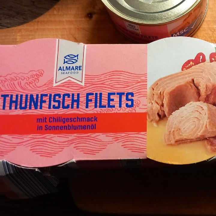 Képek - Tunfisch filets mit chiligeschmack in sonnenblumenöl Almare seafood