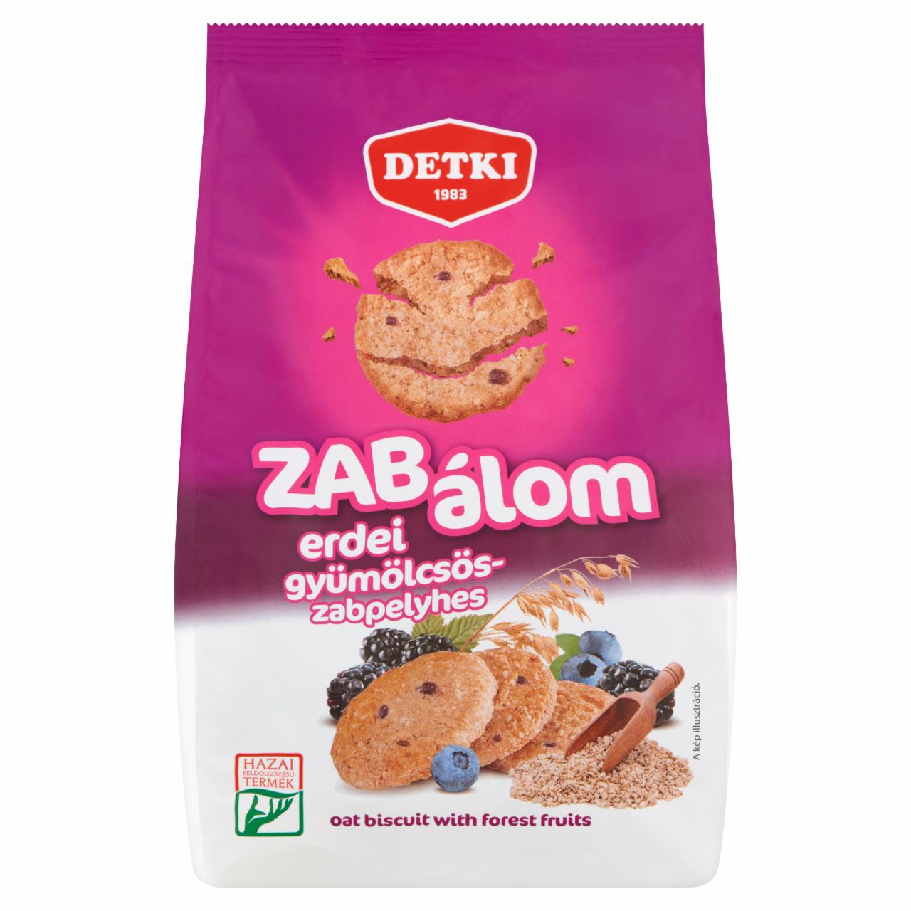 Képek - Detki Zab Álom erdei gyümölcsös-zabpelyhes omlós keksz 180 g