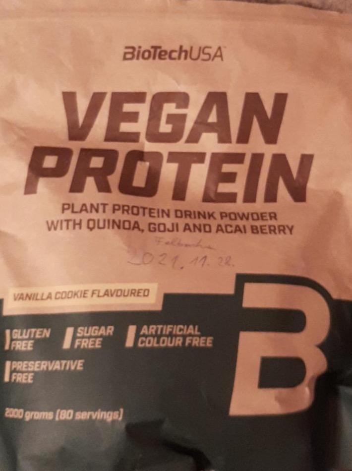 Képek - Vegan Protein Vanilla Cookie BioTechUSA