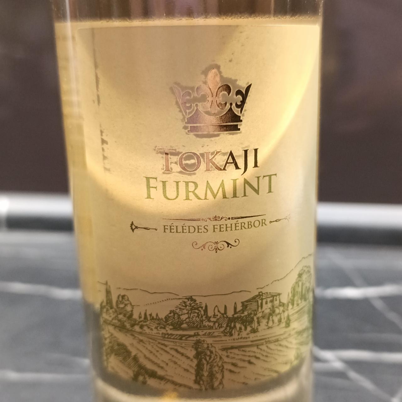 Képek - Tokaji furmint félédes fehérbor Tesco