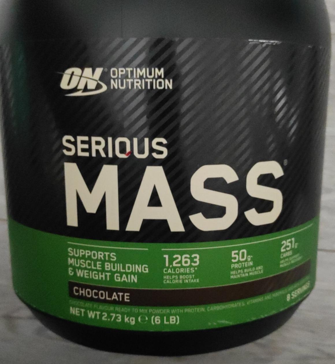 Képek - Serious Mass Gainer Chocolate Optimum Nutrition