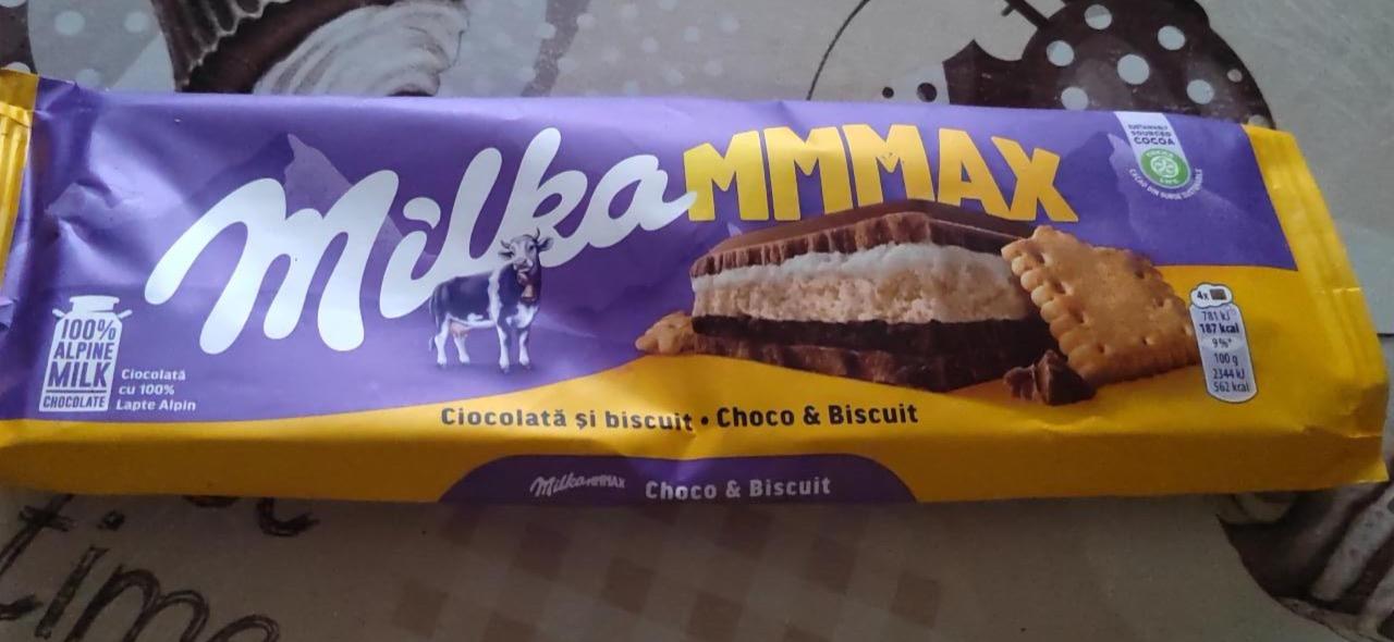 Képek - Milka mmmax kekszes