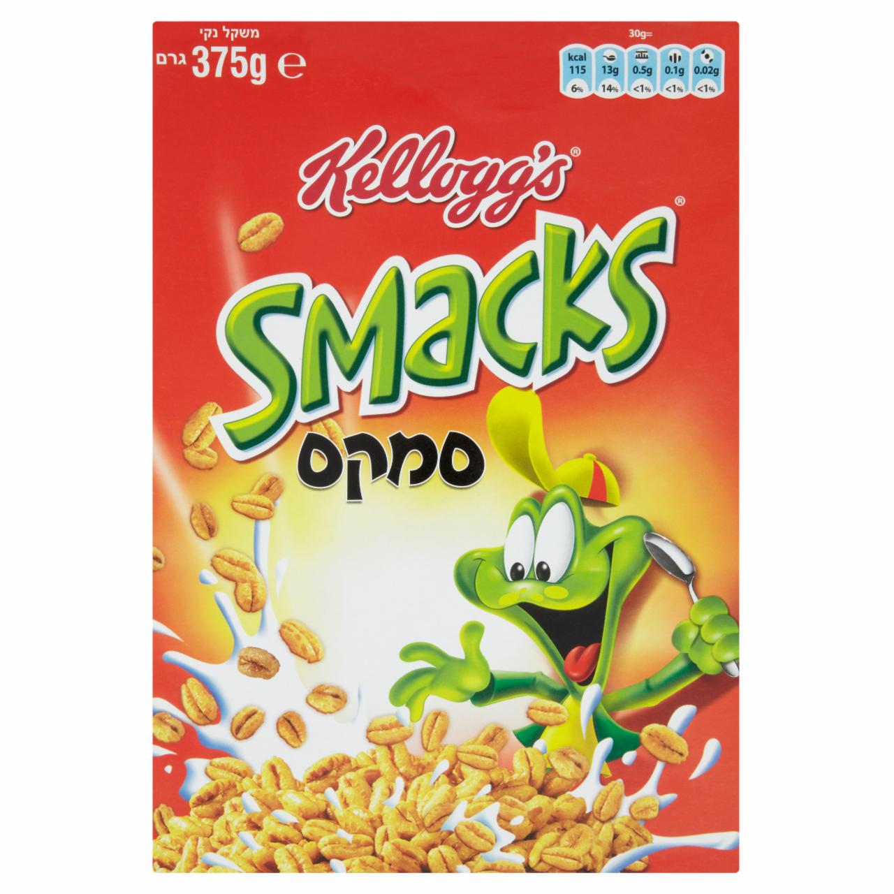 Képek - Kellogg's Smacks puffasztott búza cukorral, glükózsziruppal és mézzel 375 g