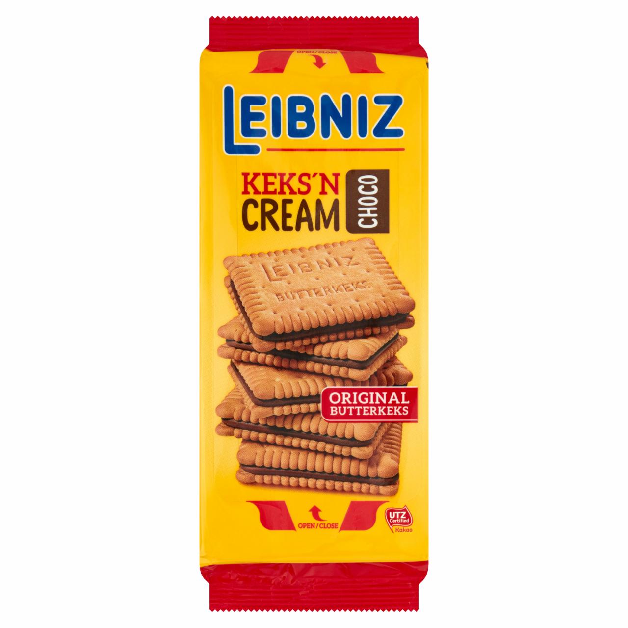 Képek - Bahlsen Leibniz vajas keksz csokoládétöltelékkel 228 g