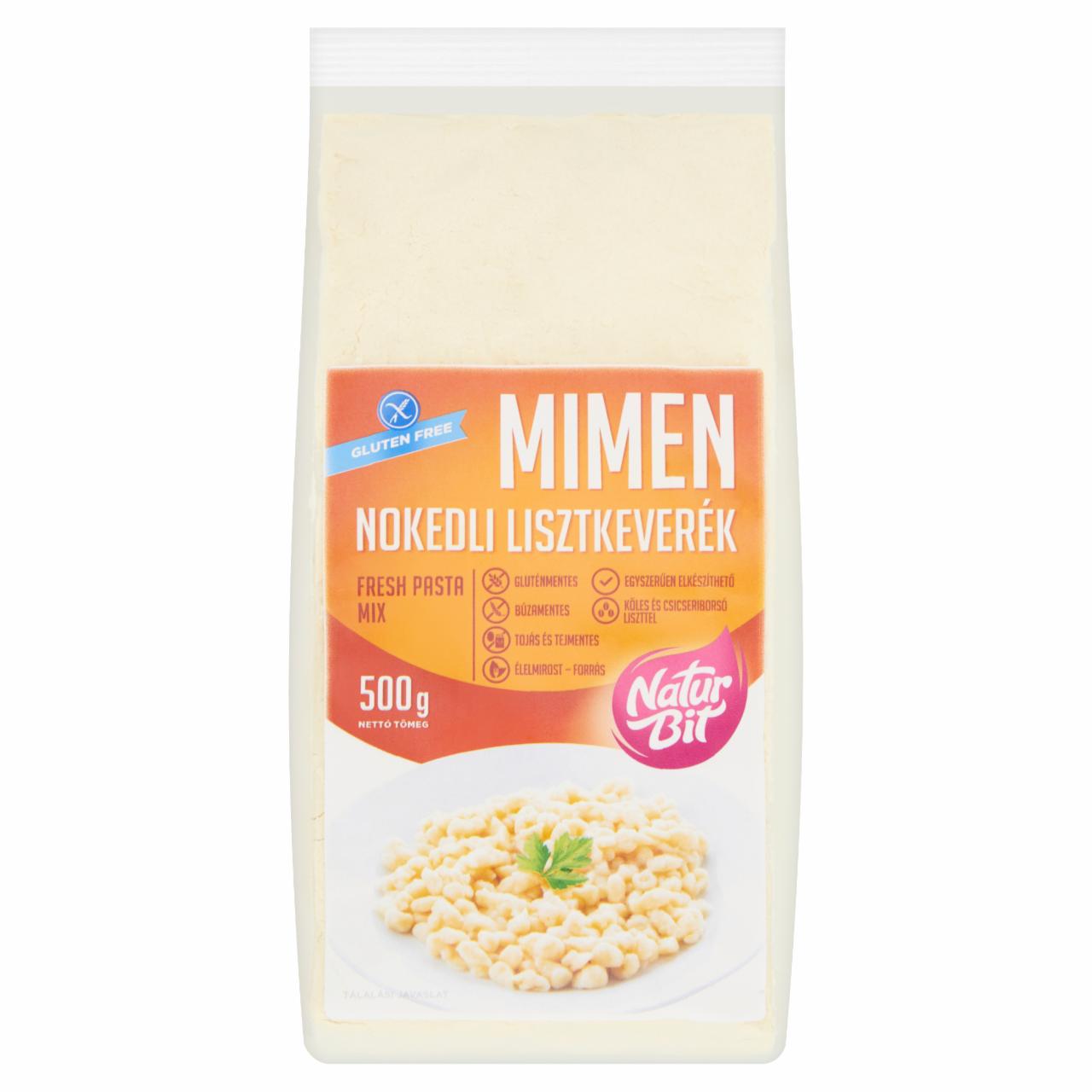 Képek - Naturbit Mimen nokedli lisztkeverék 500 g