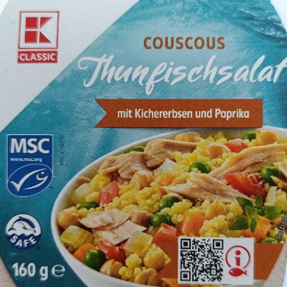 Képek - Couscous thunfischsalat mit kichererbsen und paprika K-Classic