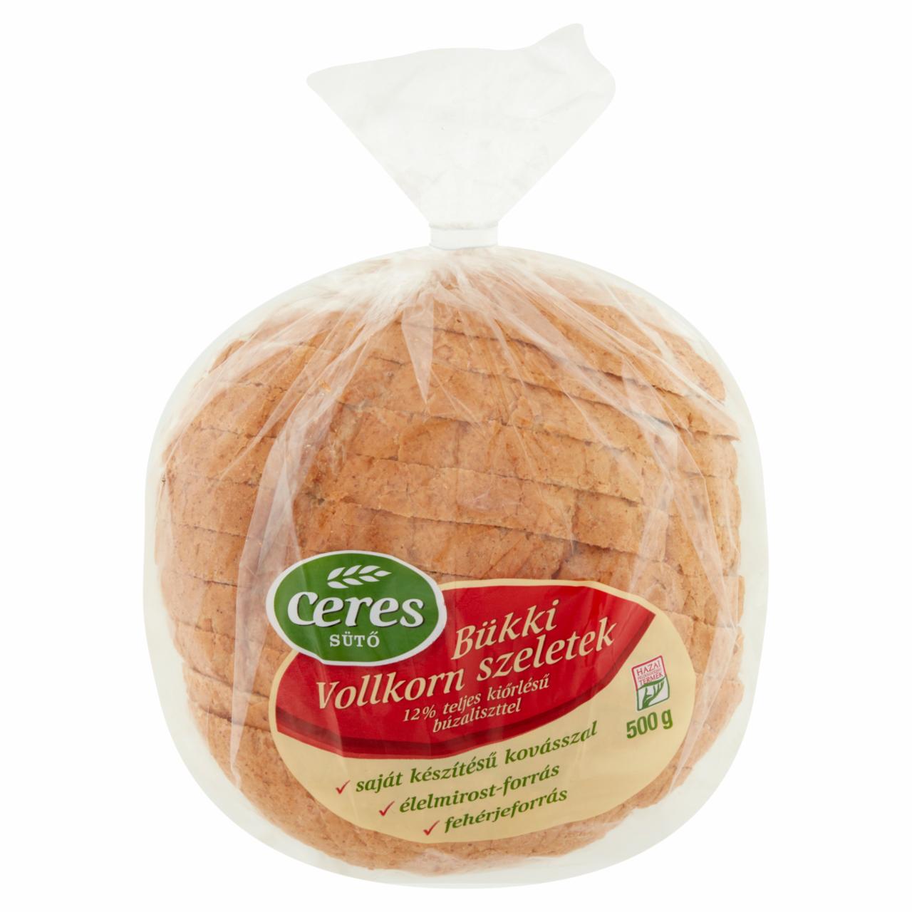 Képek - Ceres Bükki Vollkorn szeletek 500 g 