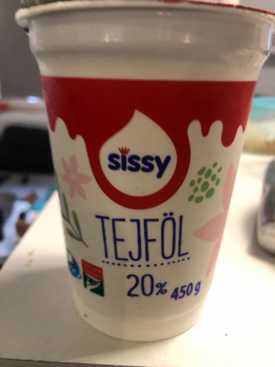 Képek - Tejföl 20% Sissy