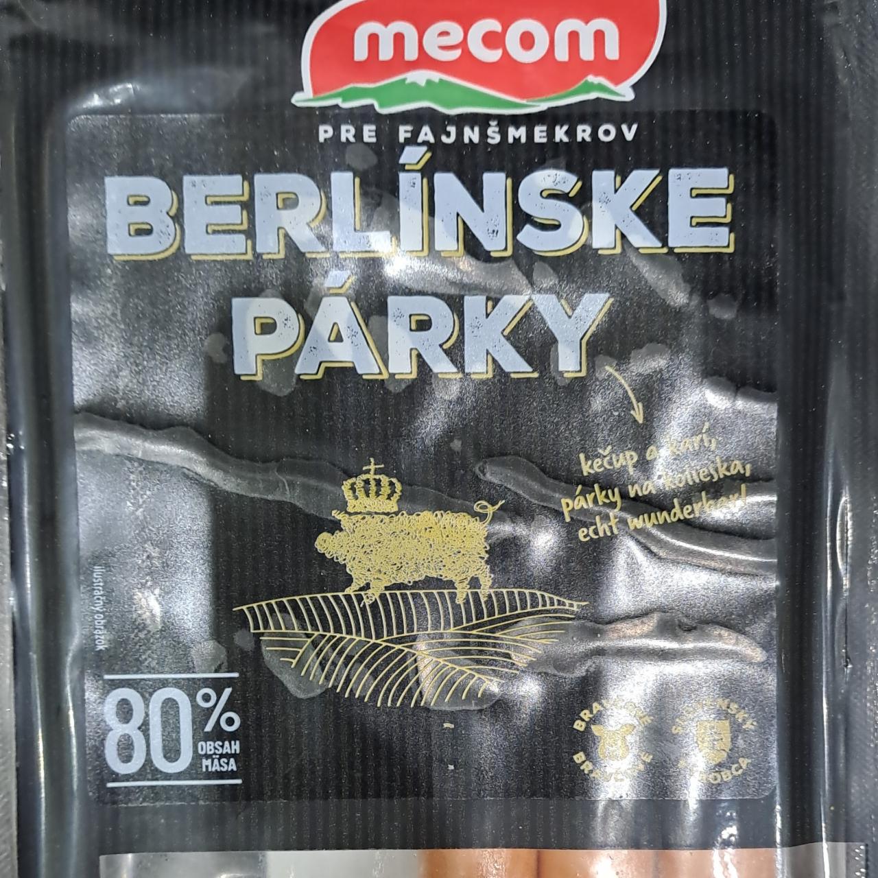 Képek - Berlínske párky Mecom