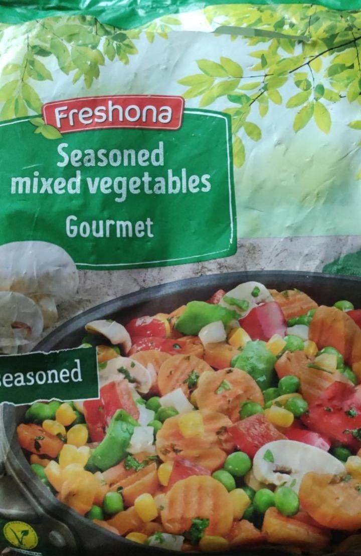 Képek - Seasoned mixed vegetables Freshona