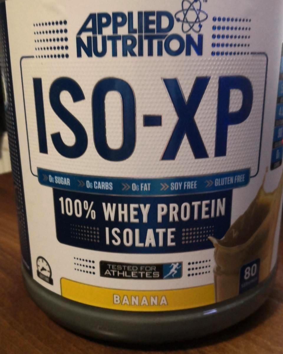 Képek - ISO-XP 100% whey protein isolate Banana Applied Nutrition