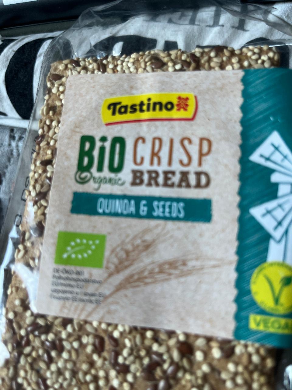 Képek - Bio crisp bread quinoa & seeds Tastino