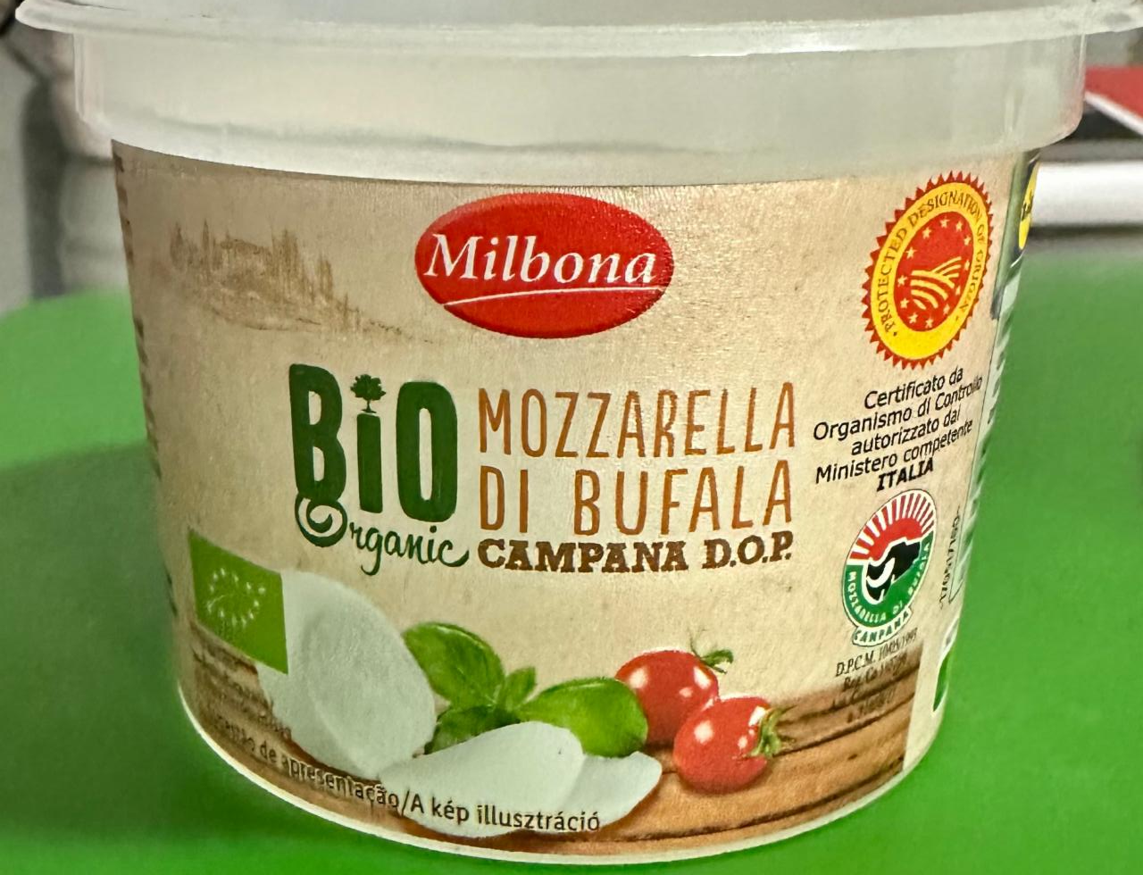Képek - Bio mozzarella di bufala Milbona