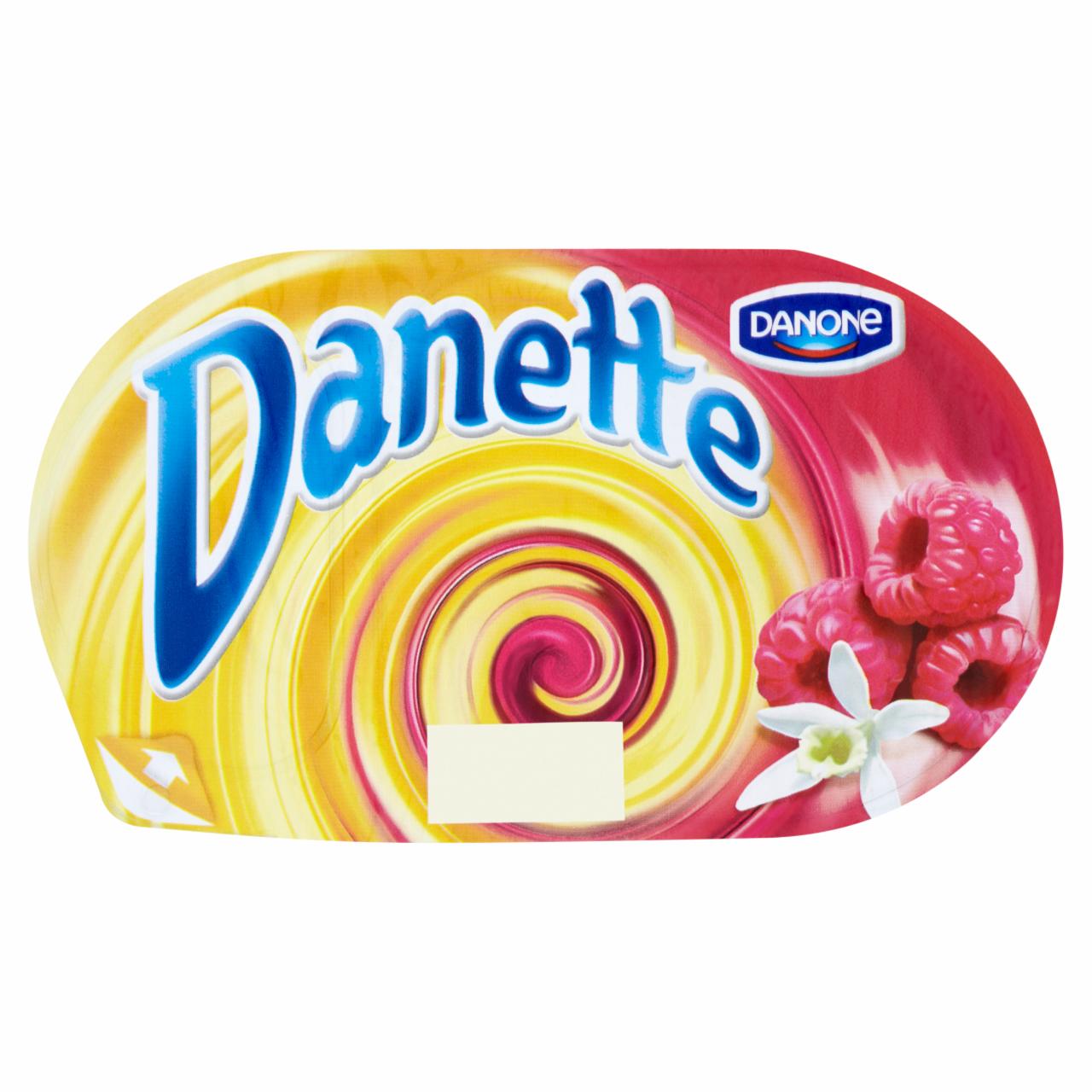 Képek - Danone Danette vaníliaízű puding málnás öntettel 130 g