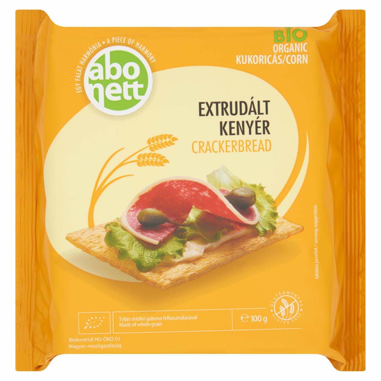 Képek - BIO gluténmentes kukoricás extrudált kenyér Abonett