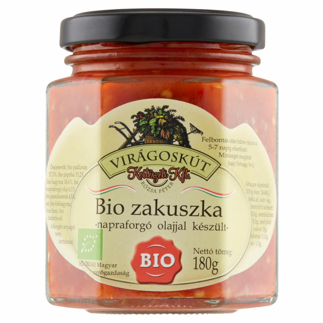 Képek - Virágoskút BIO zakuszka 180 g