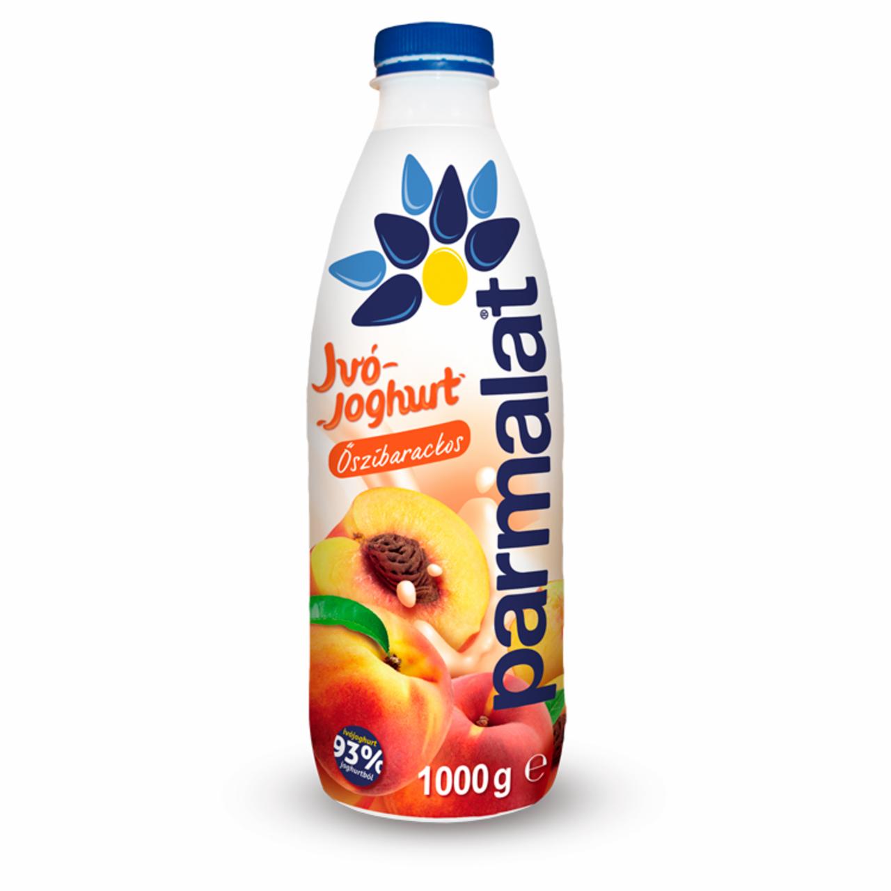 Képek - Parmalat zsírszegény őszibarackos ivójoghurt 1000 g