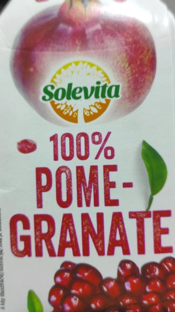 Képek - 100% gránátalma gyümölcslé Solevita