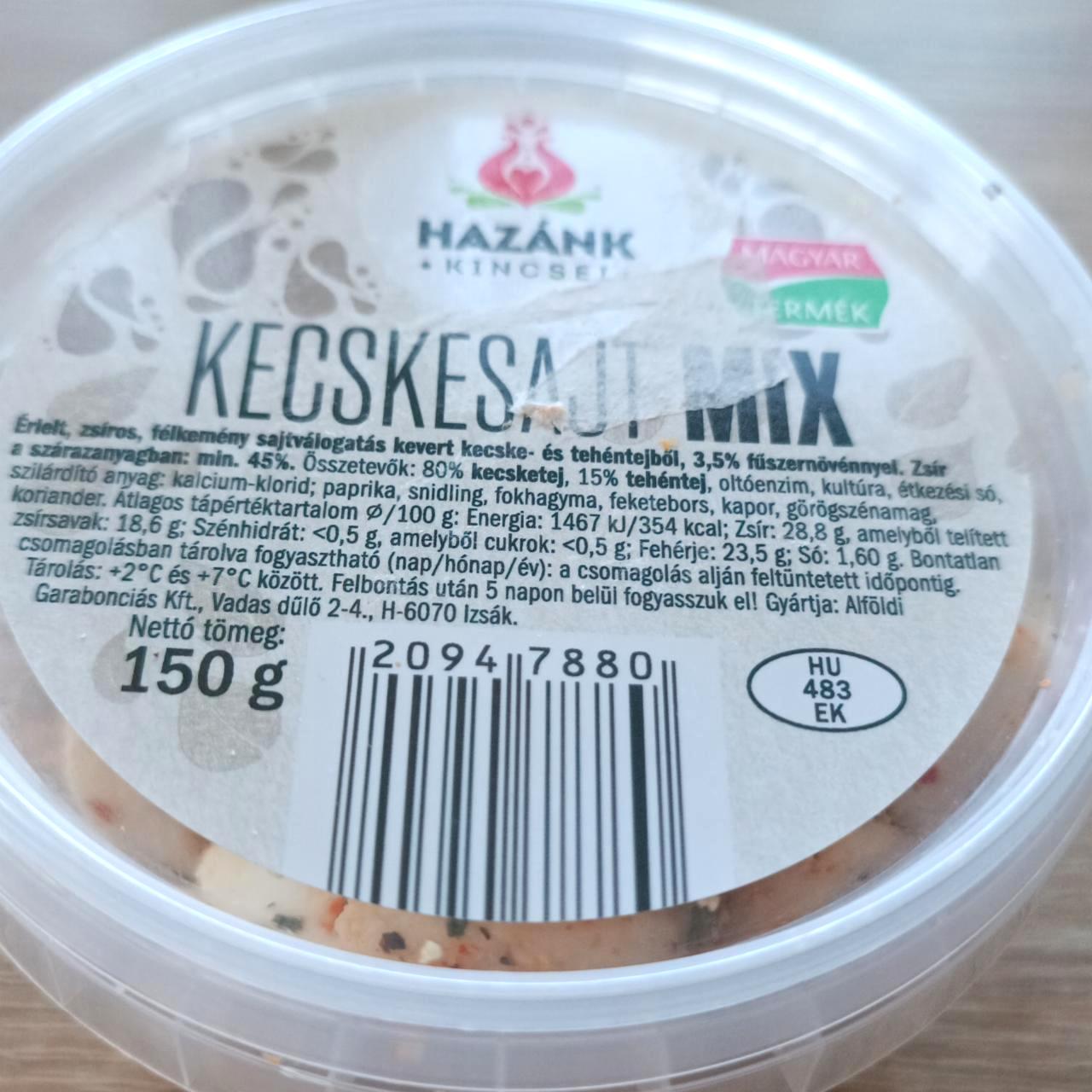 Képek - Kecskesajt Mix 45% Hazánk Kincsei